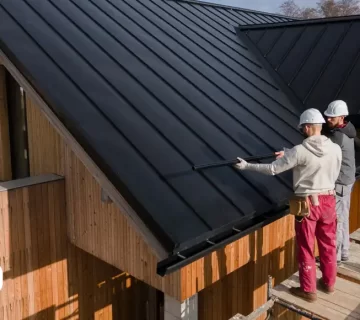 Building a light structure on the roof