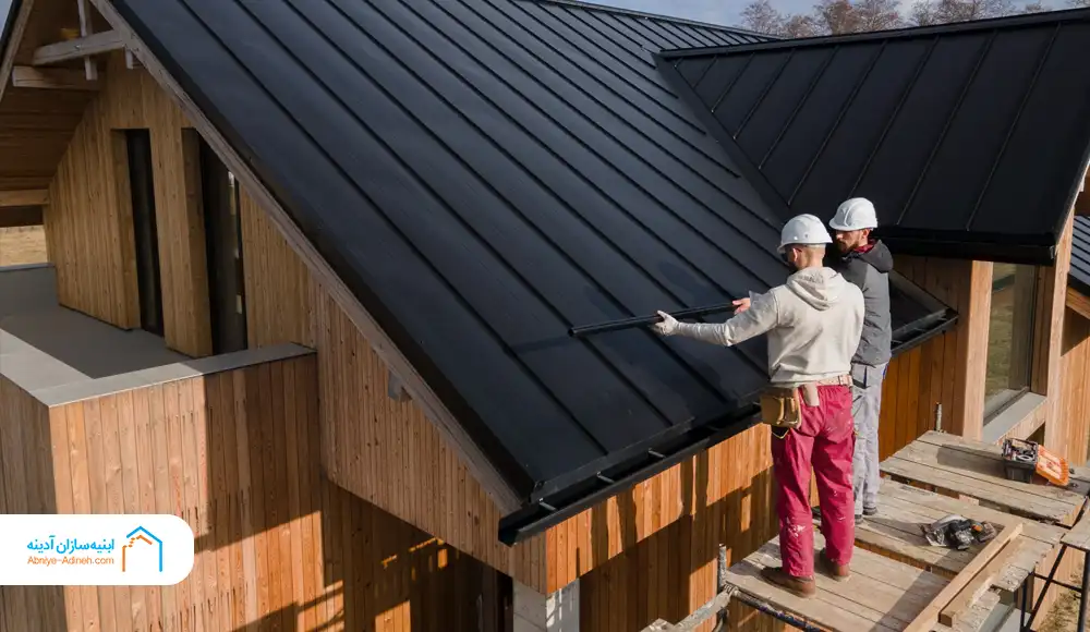 Building a light structure on the roof