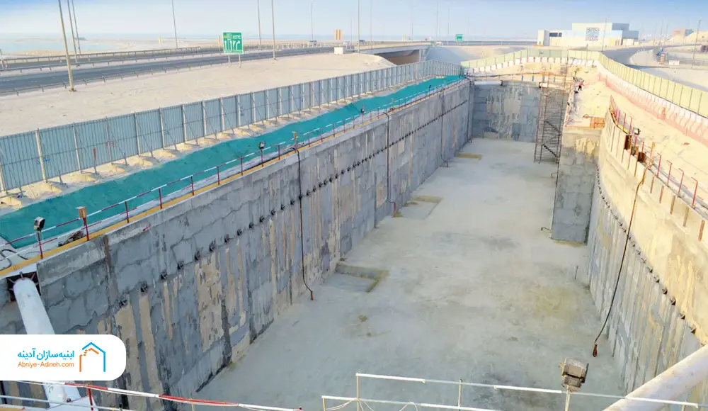 Diaphragm wall 1